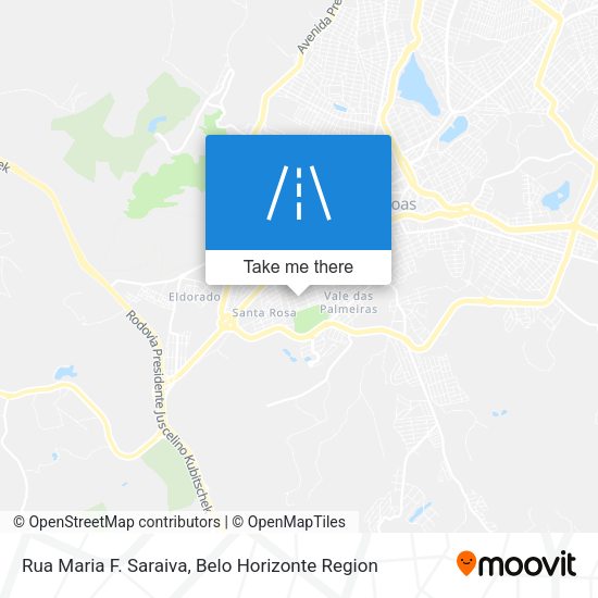 Rua Maria F. Saraiva map