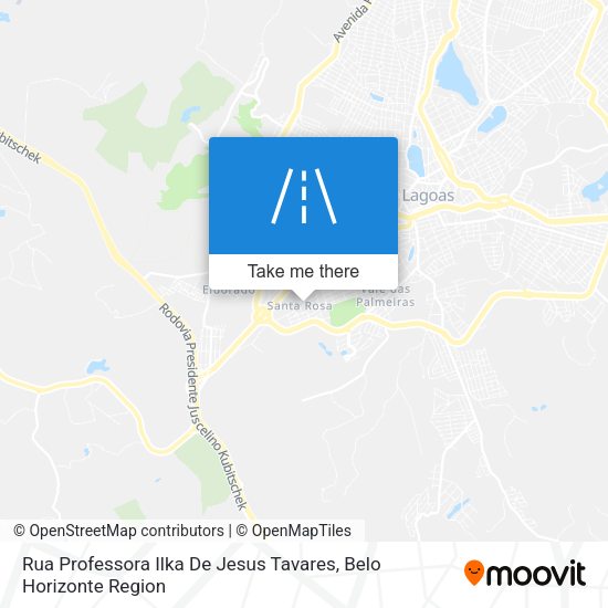 Rua Professora Ilka De Jesus Tavares map