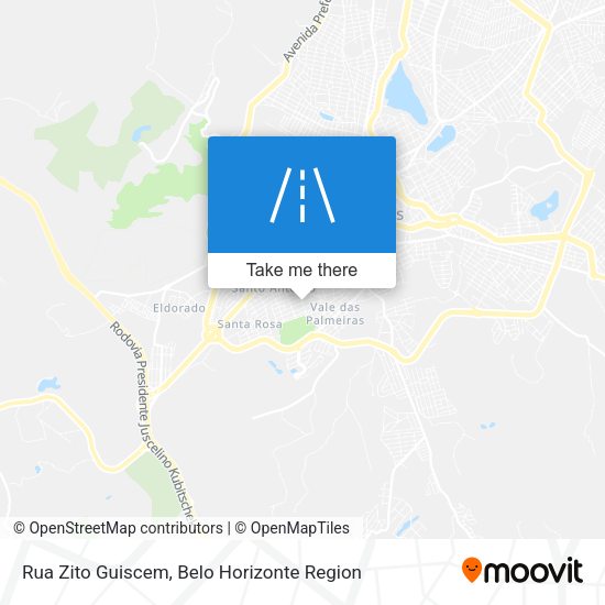 Rua Zito Guiscem map