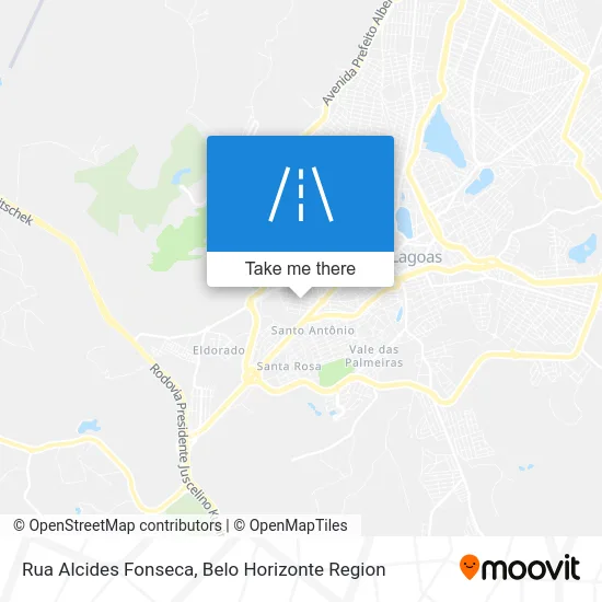 Rua Alcides Fonseca map