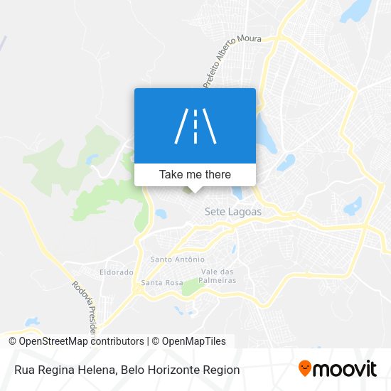 Rua Regina Helena map