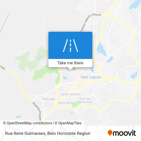 Rua Rene Guimaraes map