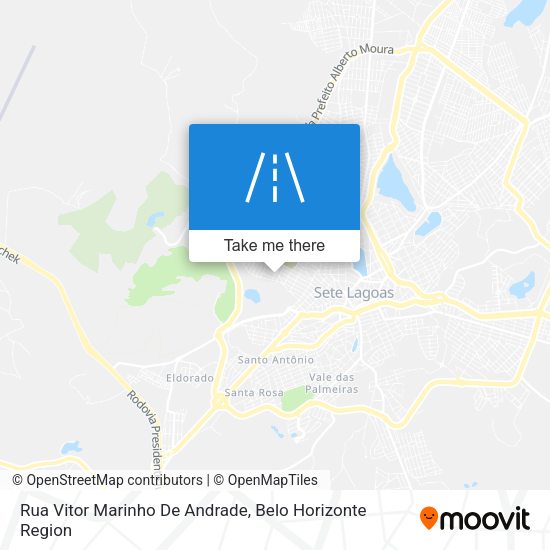 Rua Vitor Marinho De Andrade map