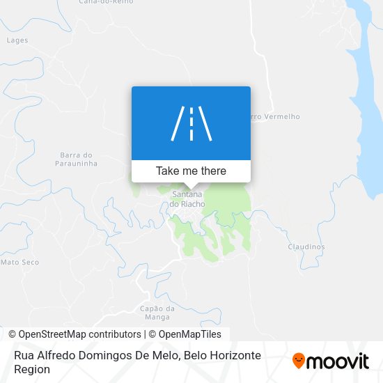 Rua Alfredo Domingos De Melo map