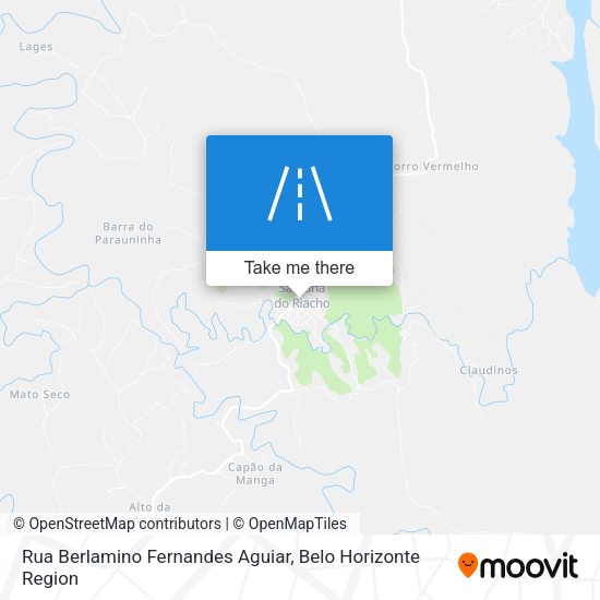 Rua Berlamino Fernandes Aguiar map