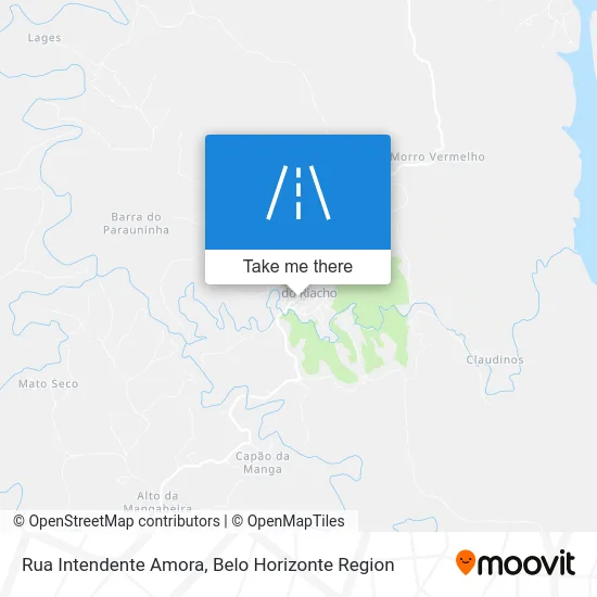 Rua Intendente Amora map