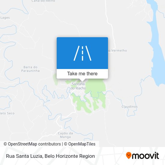 Rua Santa Luzia map