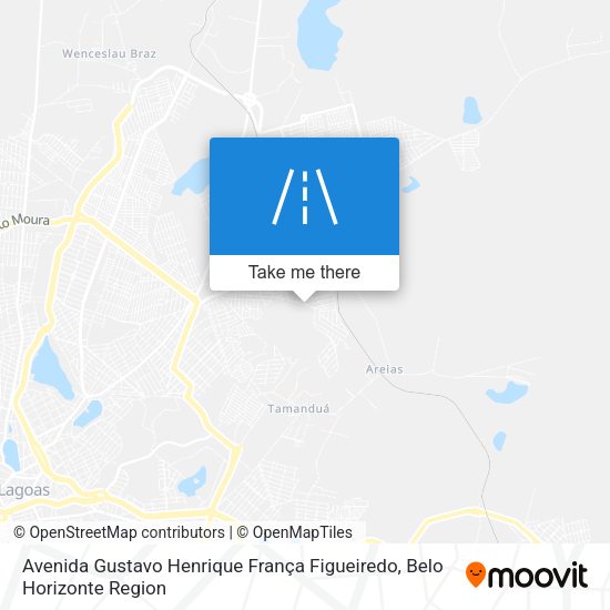 Avenida Gustavo Henrique França Figueiredo map