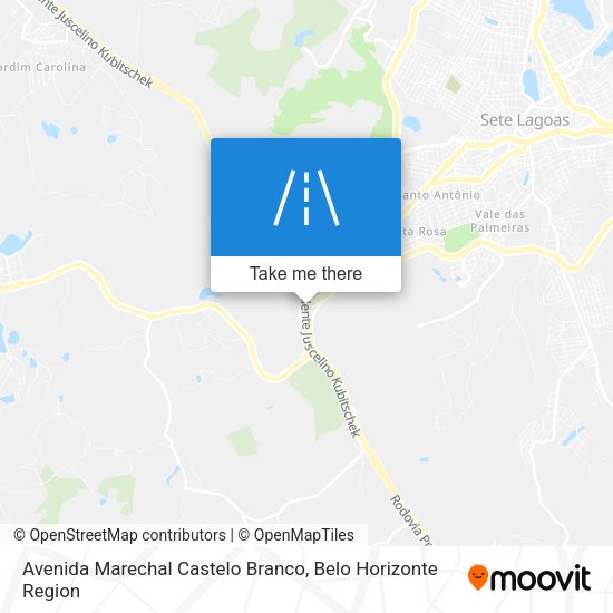 Avenida Marechal Castelo Branco map