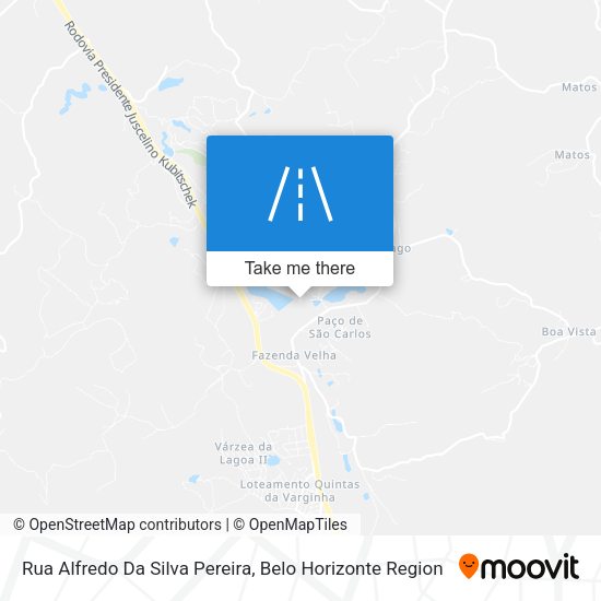 Rua Alfredo Da Silva Pereira map