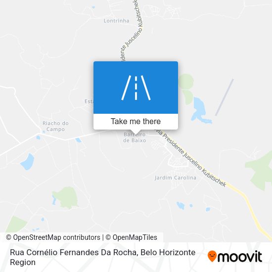 Rua Cornélio Fernandes Da Rocha map