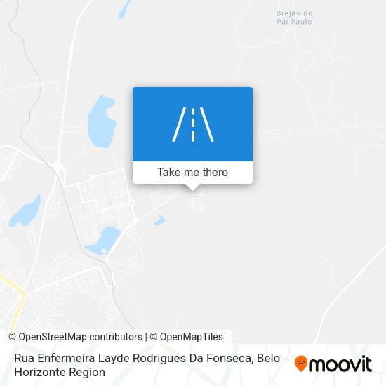 Rua Enfermeira Layde Rodrigues Da Fonseca map