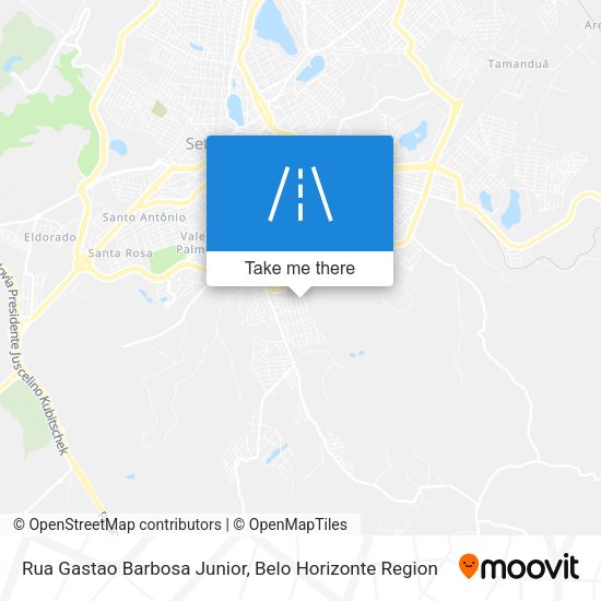 Rua Gastao Barbosa Junior map