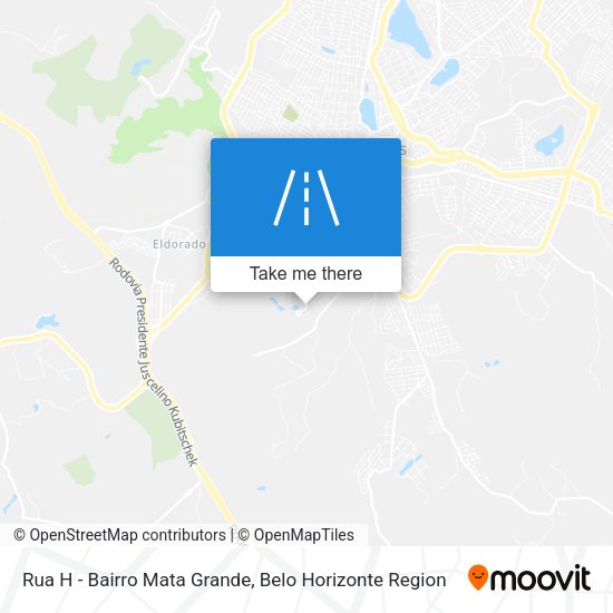 Rua H - Bairro Mata Grande map