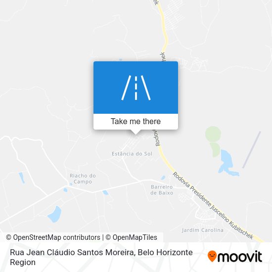 Rua Jean Cláudio Santos Moreira map