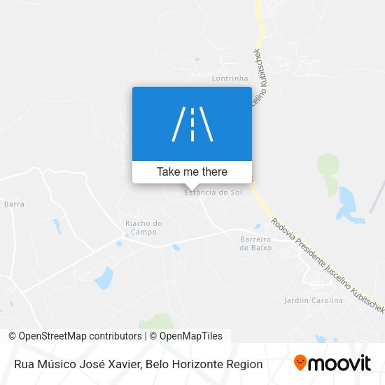 Rua Músico José Xavier map
