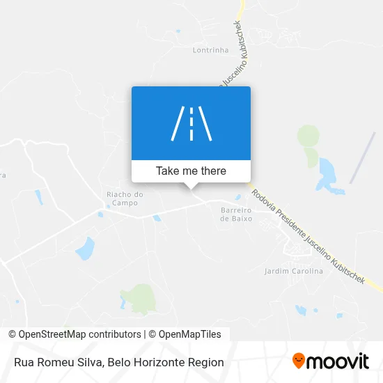 Rua Romeu Silva map