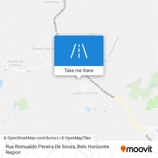 Rua Romualdo Pereira De Souza map