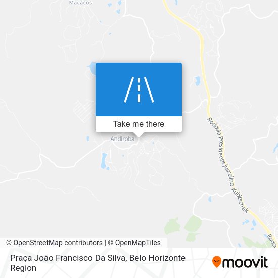 Praça João Francisco Da Silva map