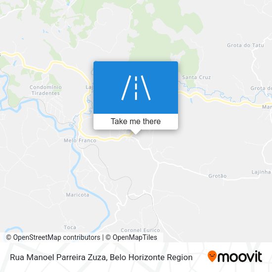 Rua Manoel Parreira Zuza map