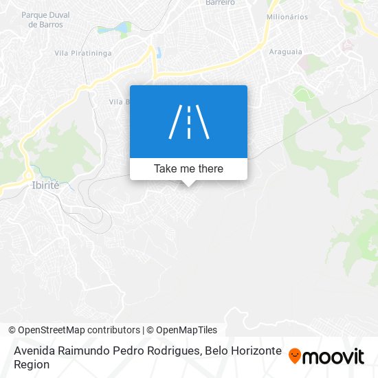 Avenida Raimundo Pedro Rodrigues map