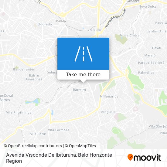 Avenida Visconde De Ibituruna map