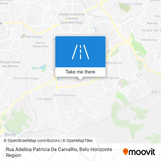 Rua Adelina Patrícia De Carvalho map