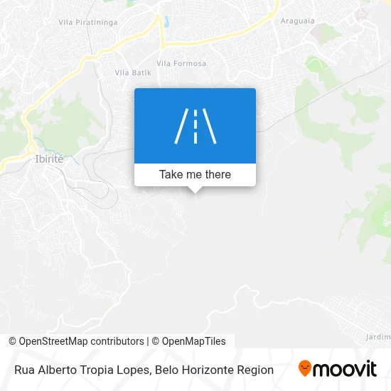 Rua Alberto Tropia Lopes map