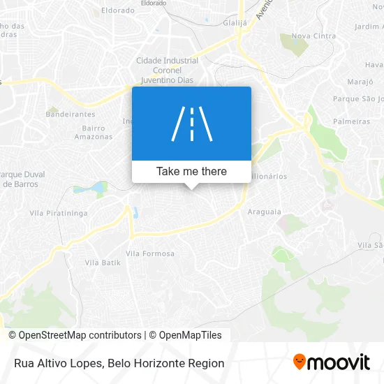 Rua Altivo Lopes map