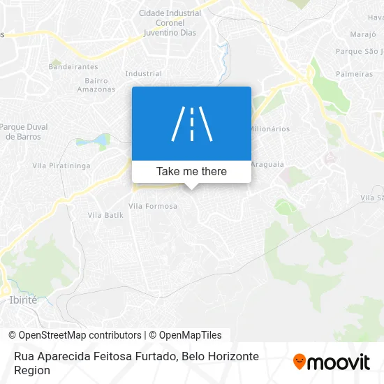 Rua Aparecida Feitosa Furtado map