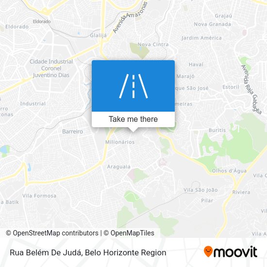 Rua Belém De Judá map