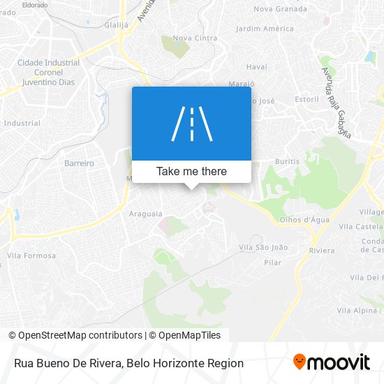 Rua Bueno De Rivera map