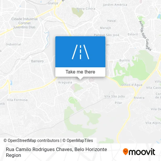 Rua Camilo Rodrigues Chaves map