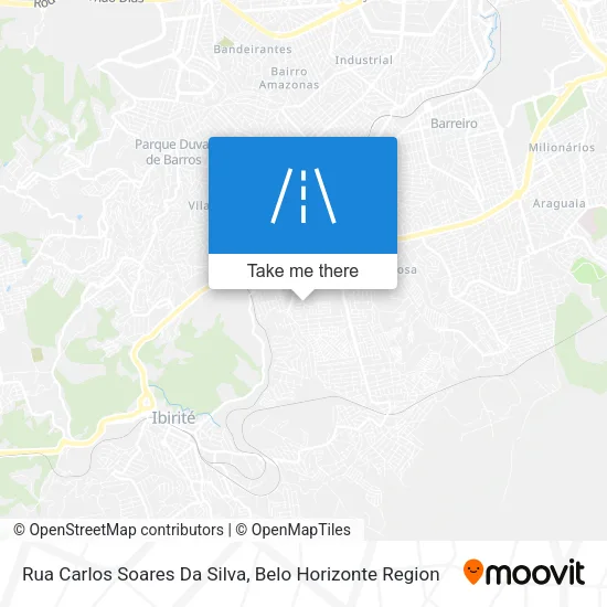 Rua Carlos Soares Da Silva map