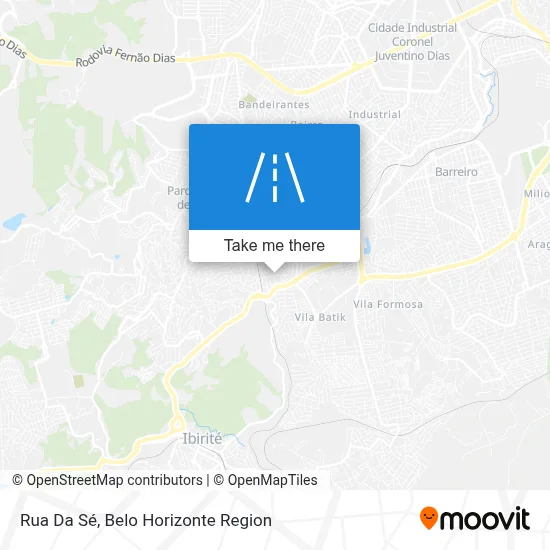 Rua Da Sé map