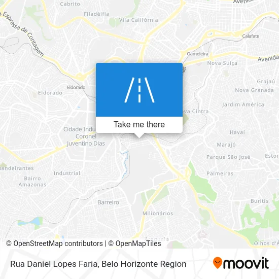 Rua Daniel Lopes Faria map