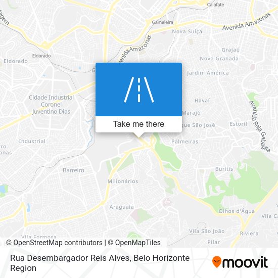 Rua Desembargador Reis Alves map