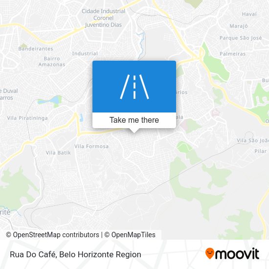 Rua Do Café map