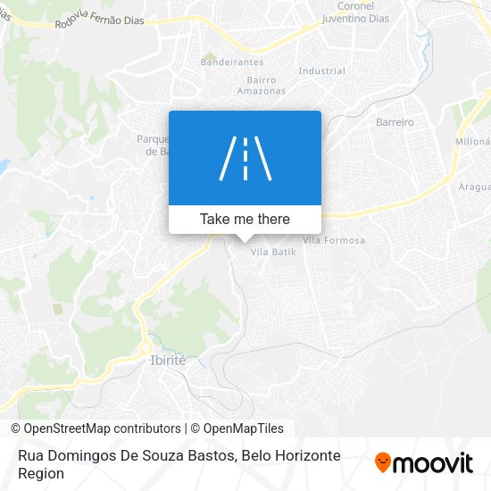 Rua Domingos De Souza Bastos map
