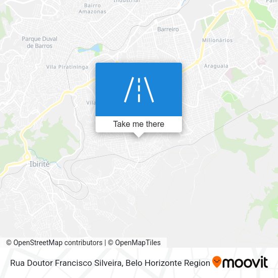 Rua Doutor Francisco Silveira map