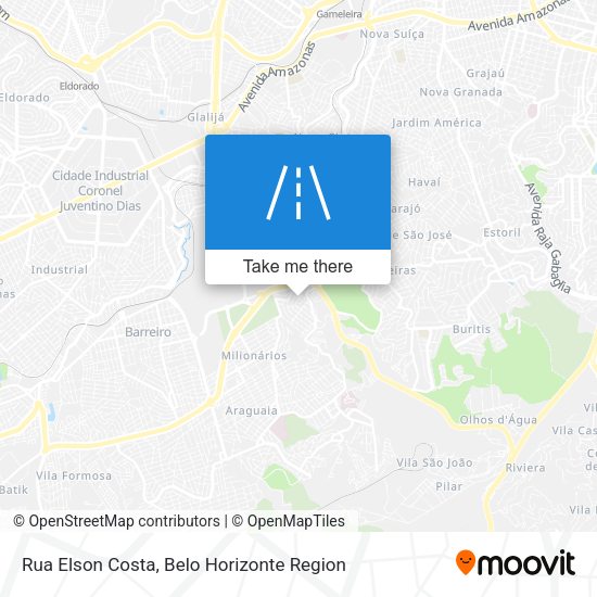 Rua Elson Costa map