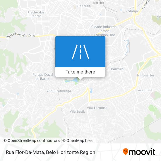 Rua Flor-Da-Mata map