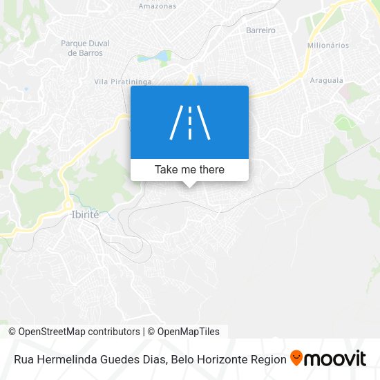 Rua Hermelinda Guedes Dias map