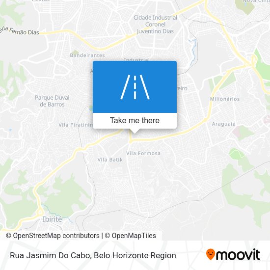 Rua Jasmim Do Cabo map