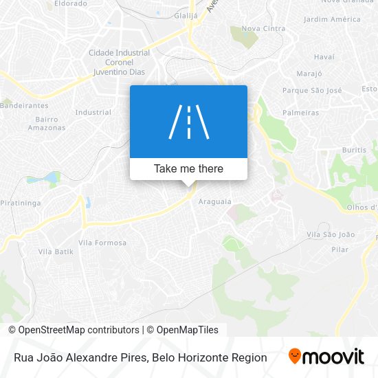 Rua João Alexandre Pires map
