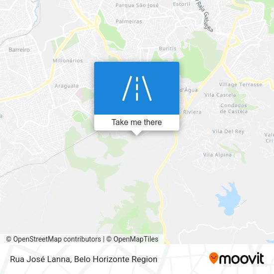 Rua José Lanna map