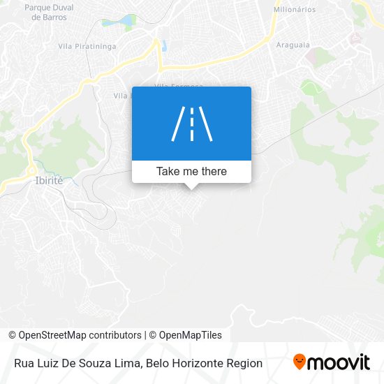 Rua Luiz De Souza Lima map