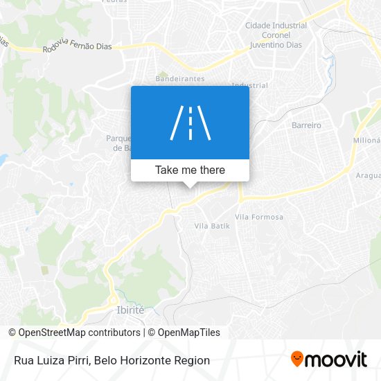 Rua Luiza Pirri map