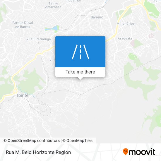 Rua M map