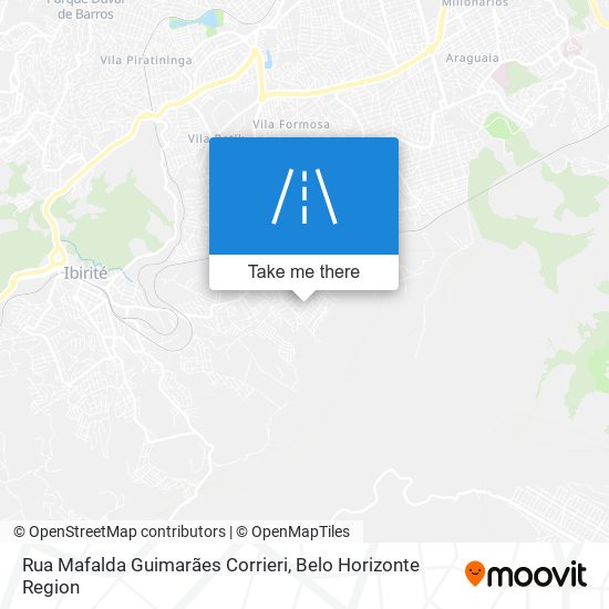 Rua Mafalda Guimarães Corrieri map